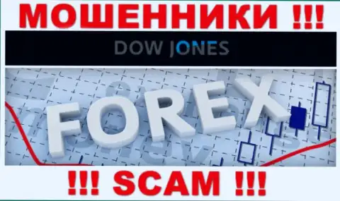 DowJonesMarket  заявляют своим клиентам, что работают в сфере Форекс