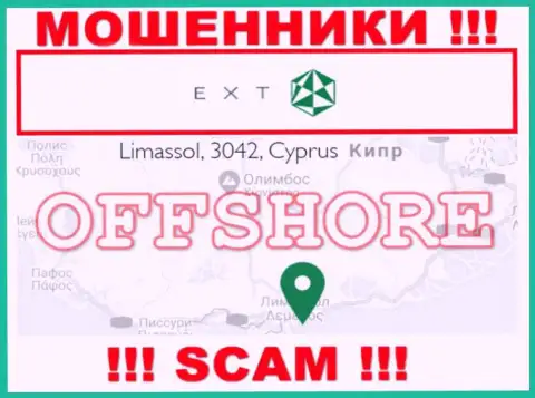 Оффшорные internet-мошенники EXT скрываются здесь - Кипр
