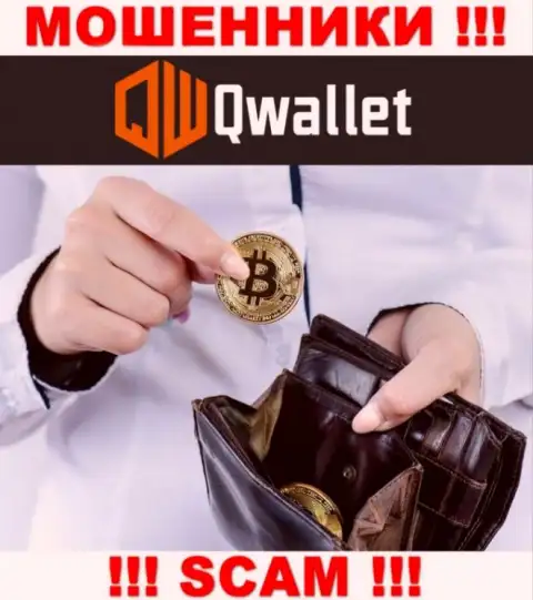 Q Wallet обманывают, предоставляя противозаконные услуги в области Крипто кошелек
