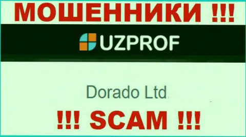 Компанией UzProf руководит Дорадо Лтд - данные с официального сервиса шулеров