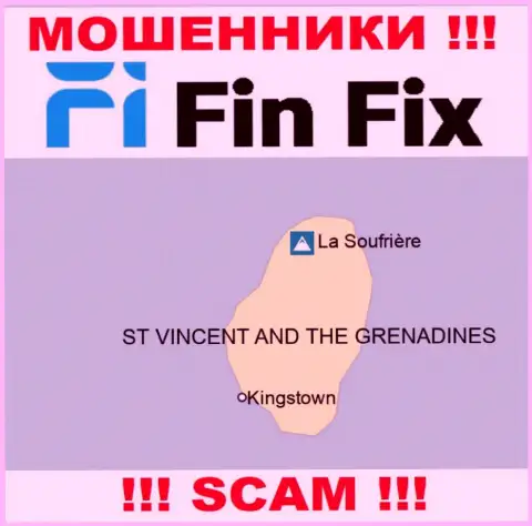 Fin Fix осели на территории St. Vincent and the Grenadines и безнаказанно сливают финансовые средства