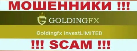 Goldingfx InvestLIMITED, которое владеет конторой Голдинг ФХ