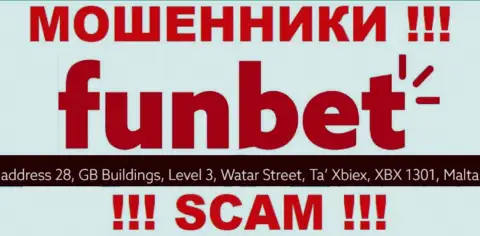 МОШЕННИКИ Фан Бет прикарманивают деньги доверчивых людей, располагаясь в оффшорной зоне по следующему адресу 28, GB Buildings, Level 3, Watar Street, Ta Xbiex, XBX 1301, Malta